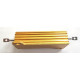 50W 10 Ohm Aluminum Case Resistor – Pack of 5 Gold Shunt Resistors